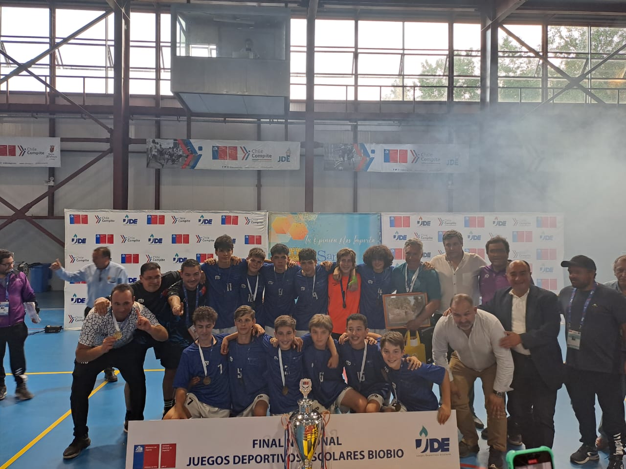 Handball: Campeones y camino al Sudamericano por Chile