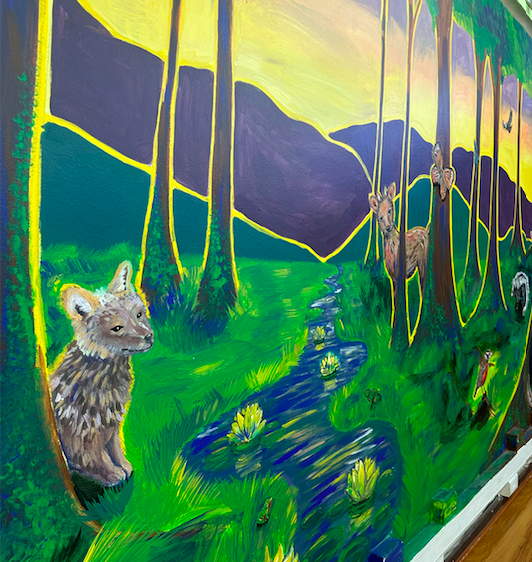 Mural Interactivo: Sonidos del Bosque Chileno